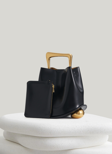 Ozzy Bag - Black & Gold