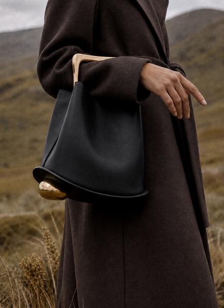 Ozzy Bag - Black & Gold | CULBIA