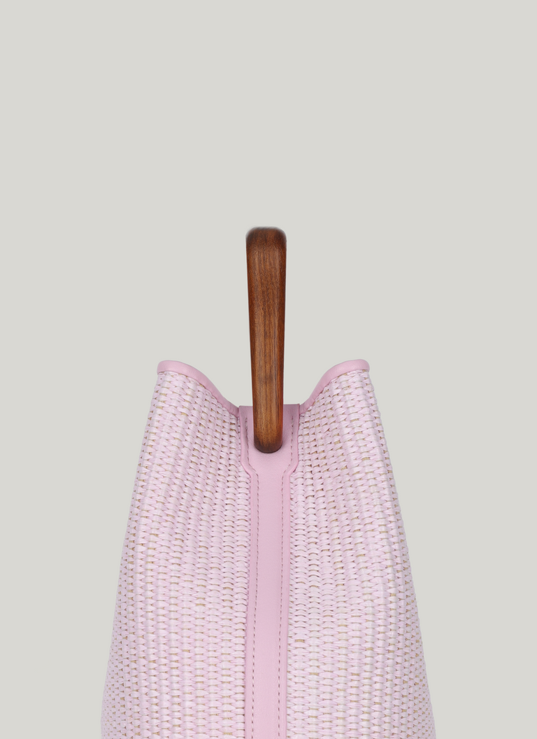 Ozzy Raffia Bag - Lavender