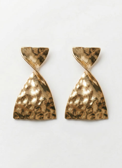 Aure Earrings - Gold