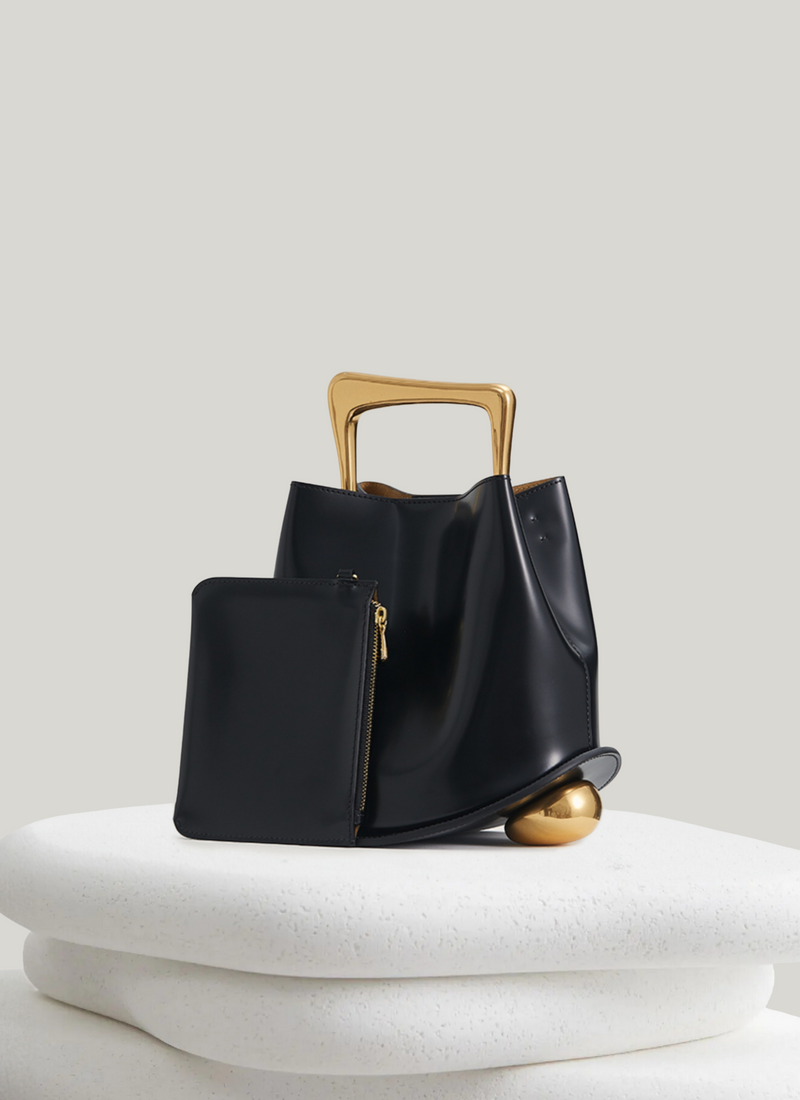 Ozzy Bag - Black & Gold