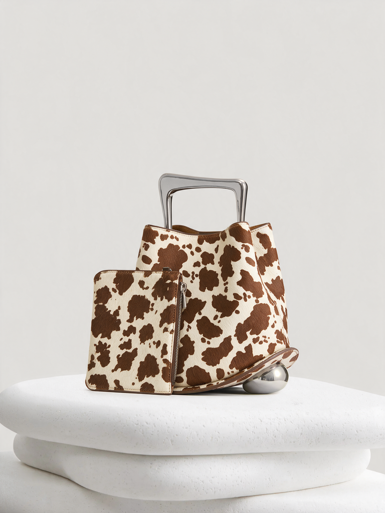 Ozzy Bag - Cow Print