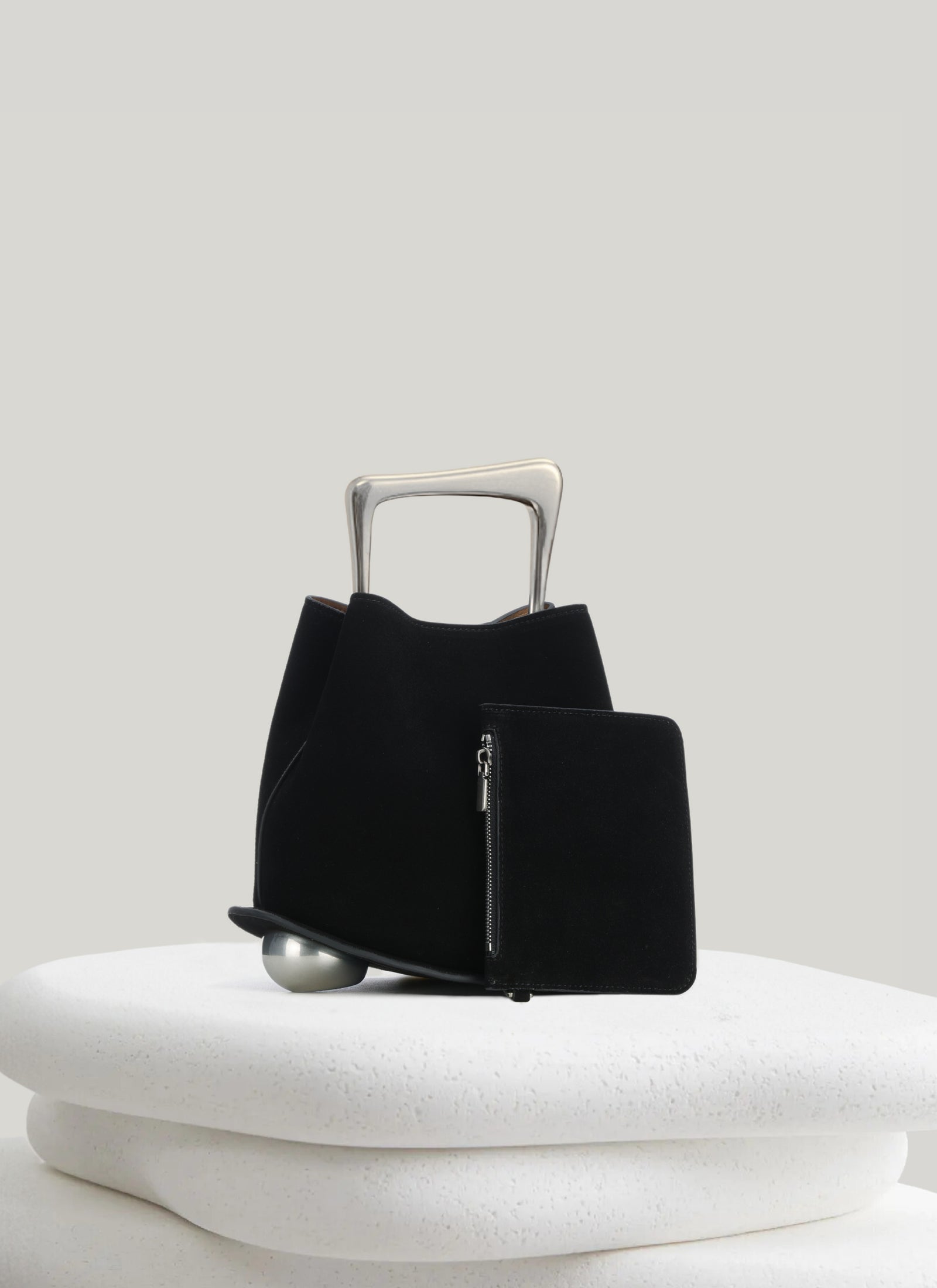 Ozzy Suede Bag - Black | CULBIA Ozzy Suede Bag - Black | CULBIA