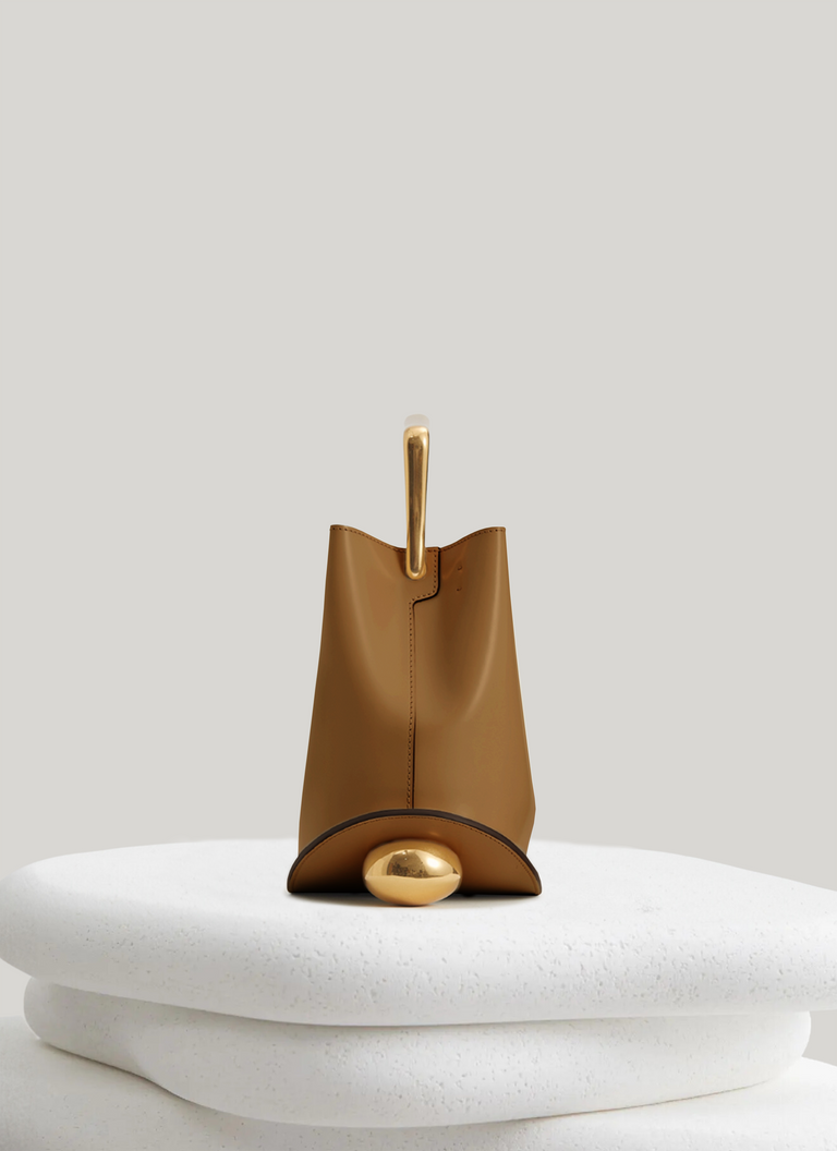 Ozzy Bag - Camel & Gold