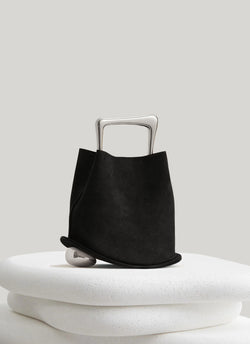 Ozzy Suede Bag - Black