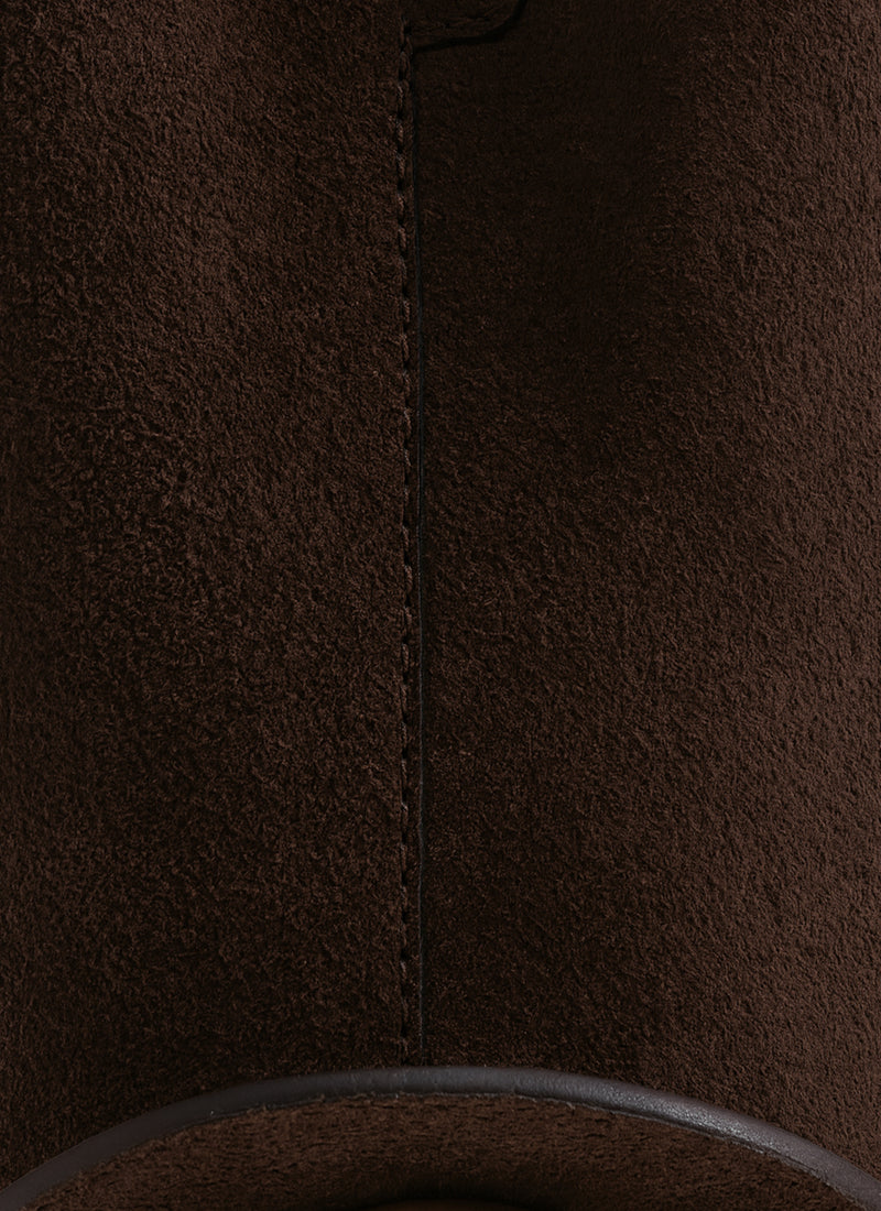 Ozzy Suede Bag - Brown