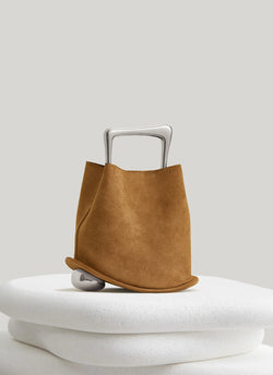 Ozzy Suede Bag - Camel
