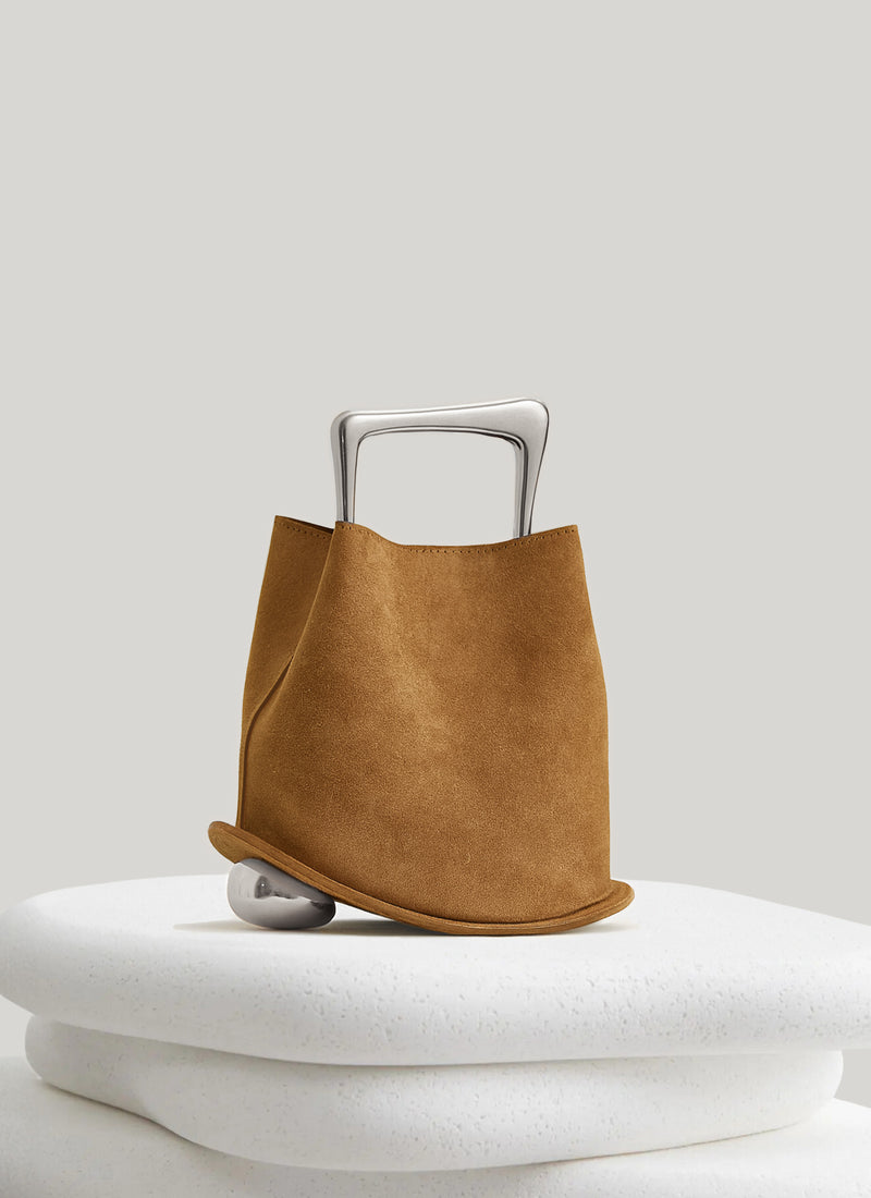 Ozzy Suede Bag - Camel