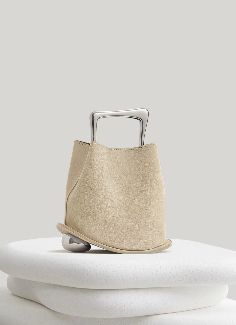 Ozzy Suede Bag - Sand
