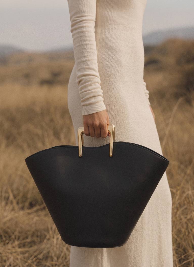 Calla Tote Bag - Black