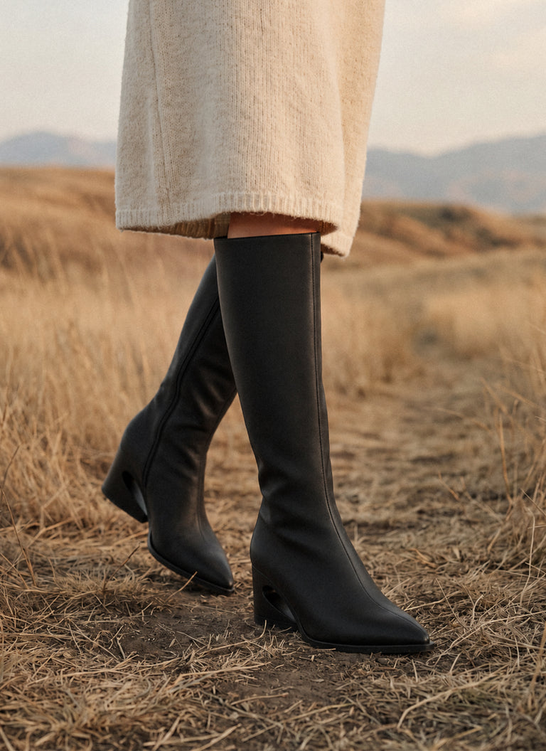 Maeve Tall Boots - Black