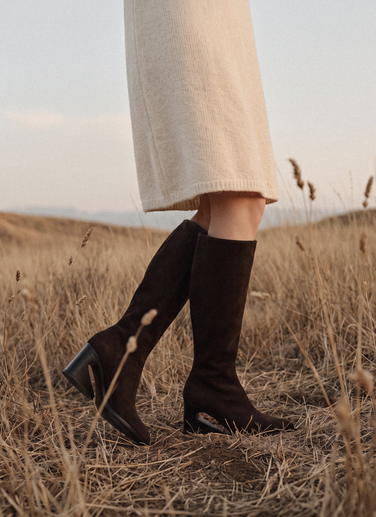 Maeve Tall Boots - Brown