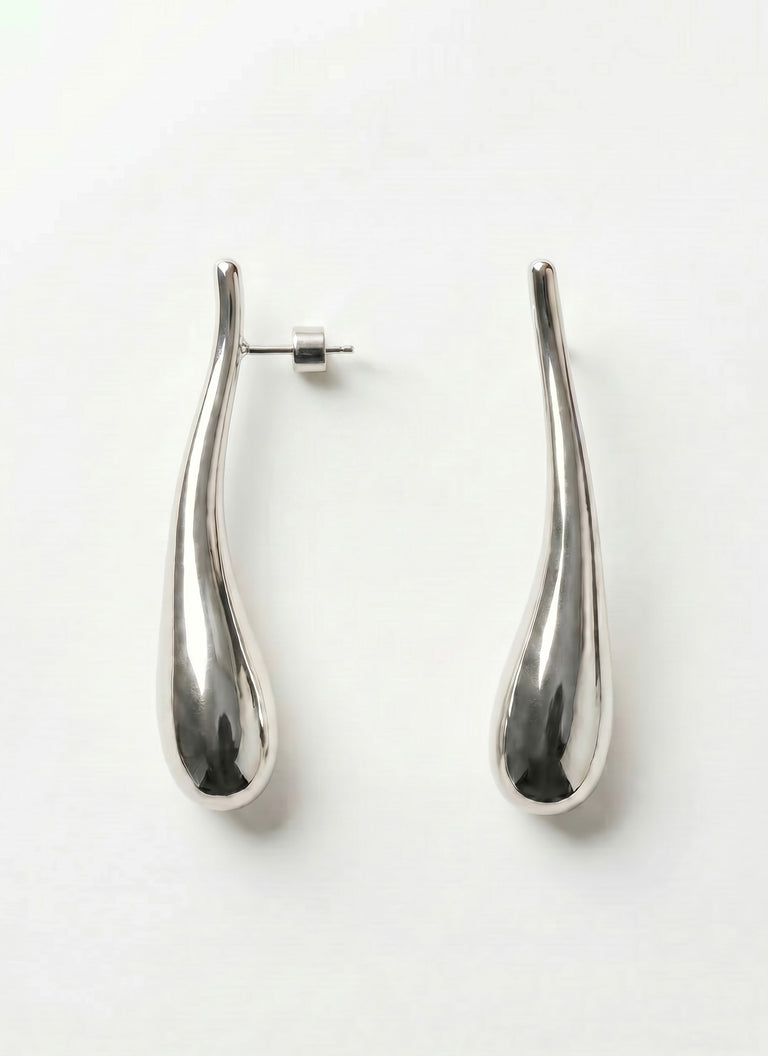 Solis Earrings - Silver