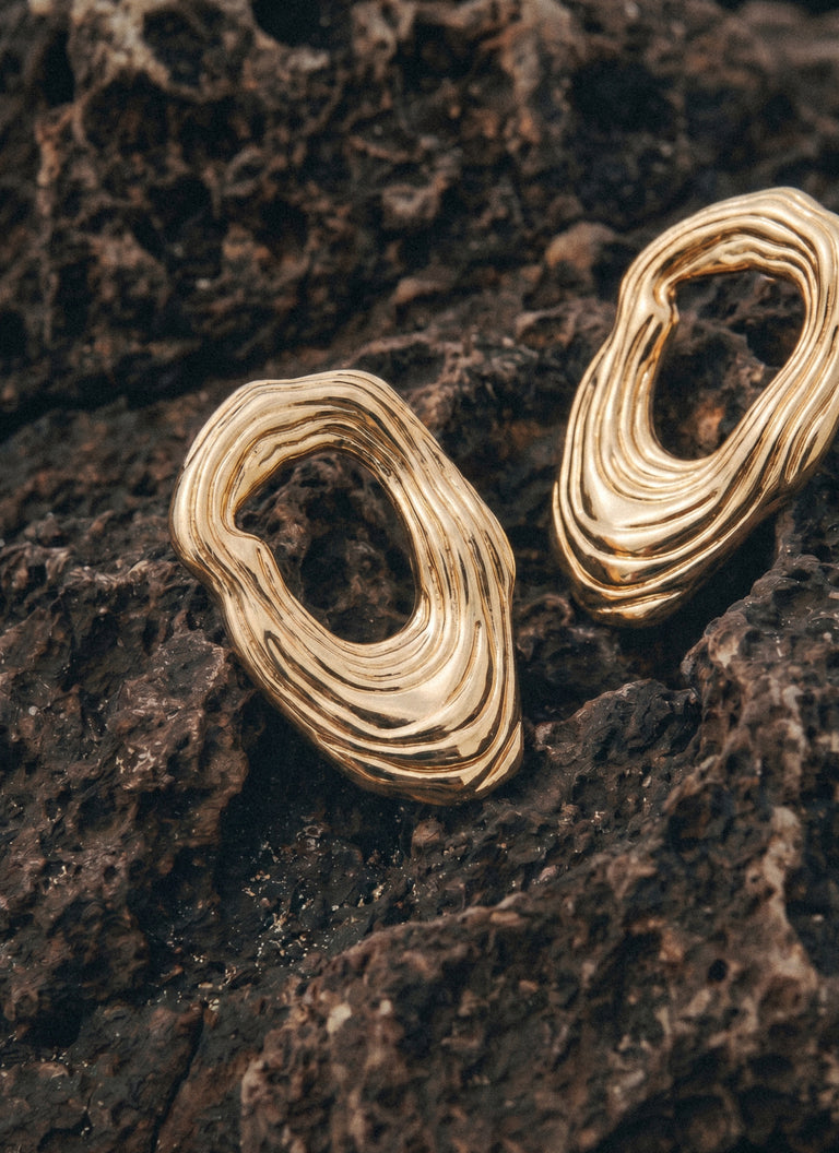 Sequoia Earrings - Gold