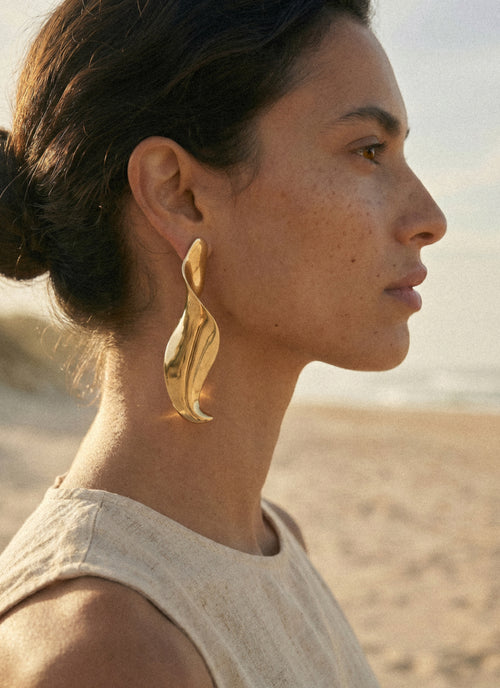 Confetti Earrings - Gold