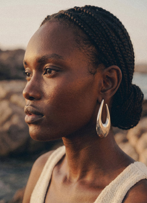 Kairo Earrings - Silver