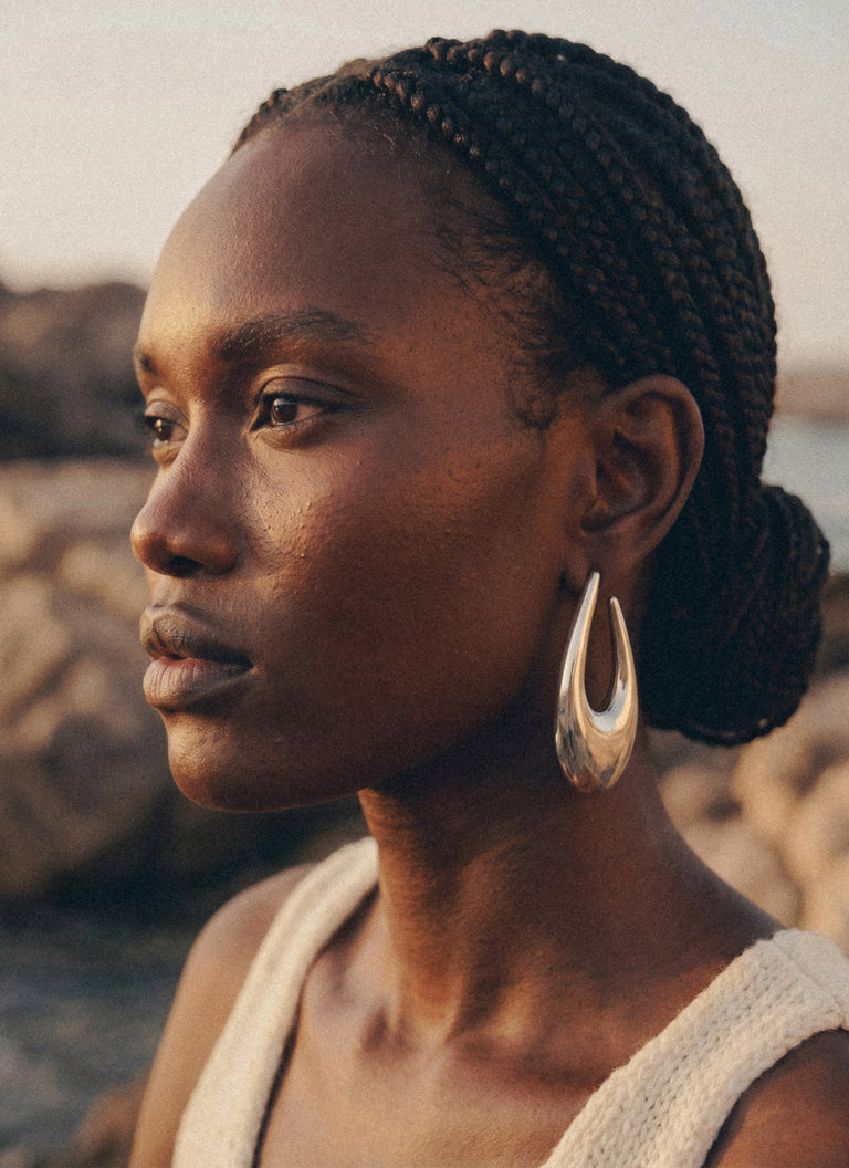 Kairo Earrings - Silver