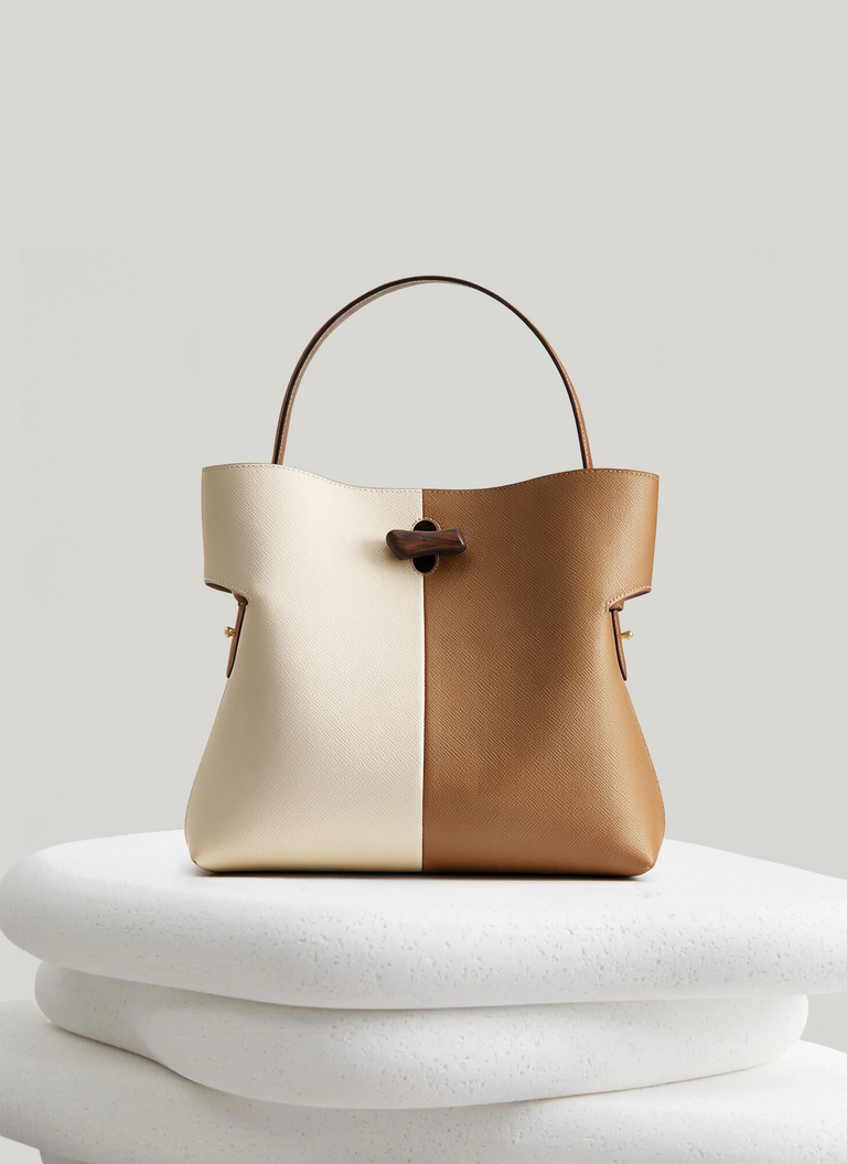 Gaia Bag - Camel & Latte