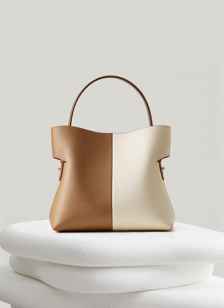 Gaia Bag - Camel & Latte