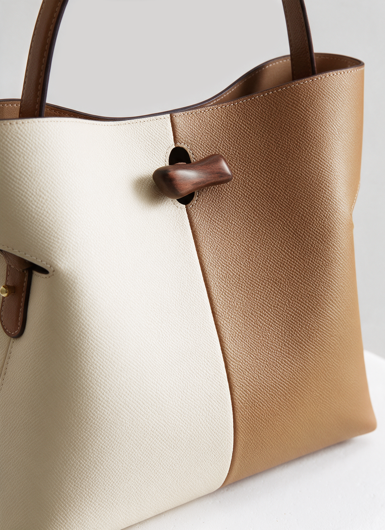 Gaia Bag - Camel & Latte