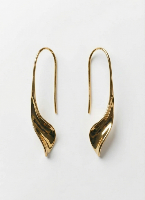 Calla Earrings - Gold