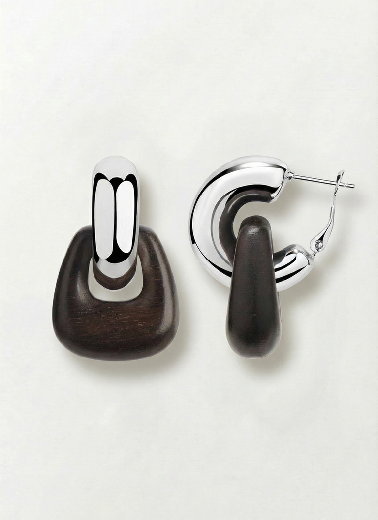Cove Earrings - Silver