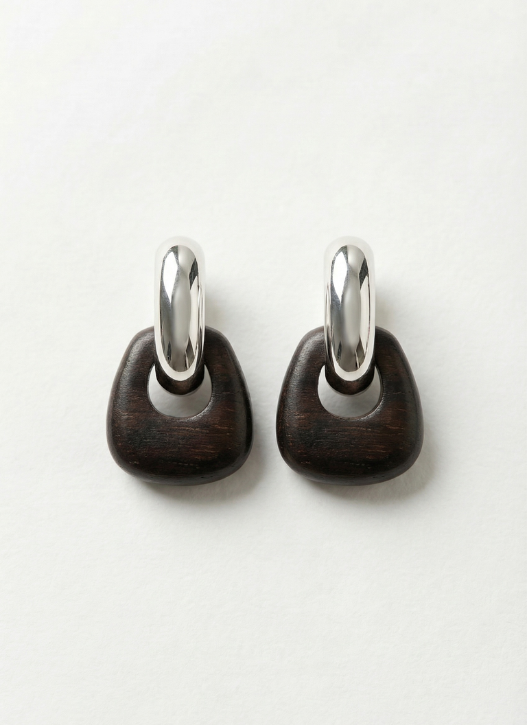 Cove Earrings - Silver