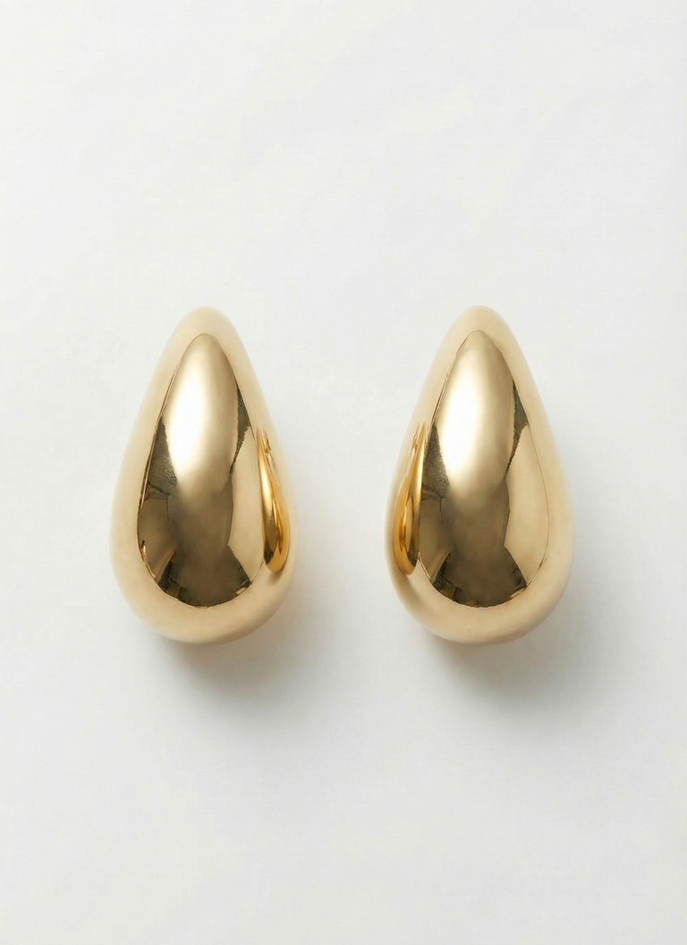 Drop Earrings - Gold
