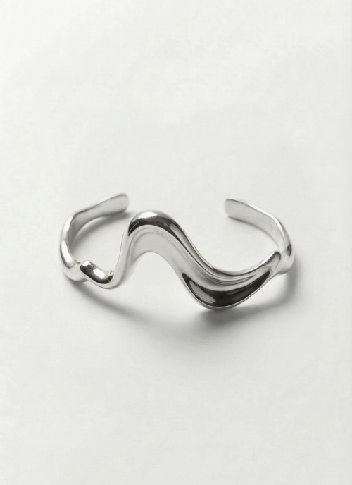Lava Bracelet - Silver