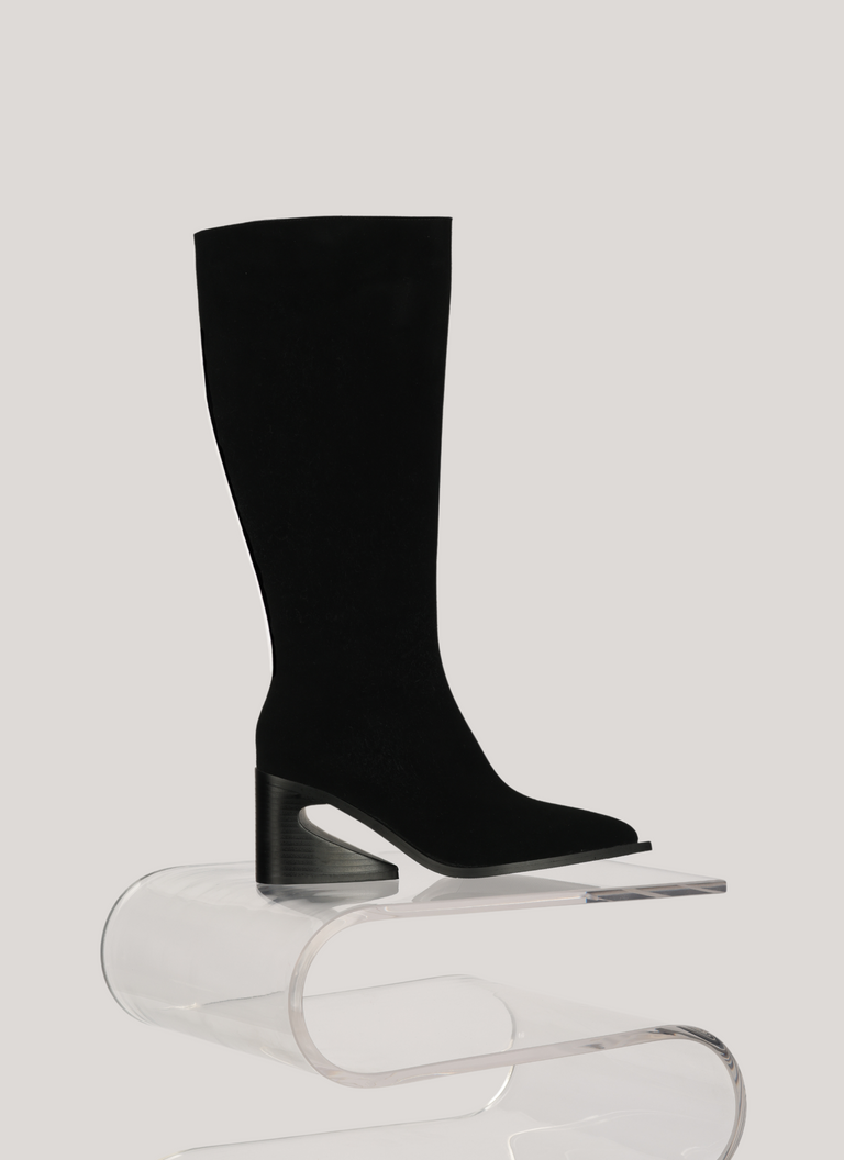 Maeve Tall Boots - Black Duo