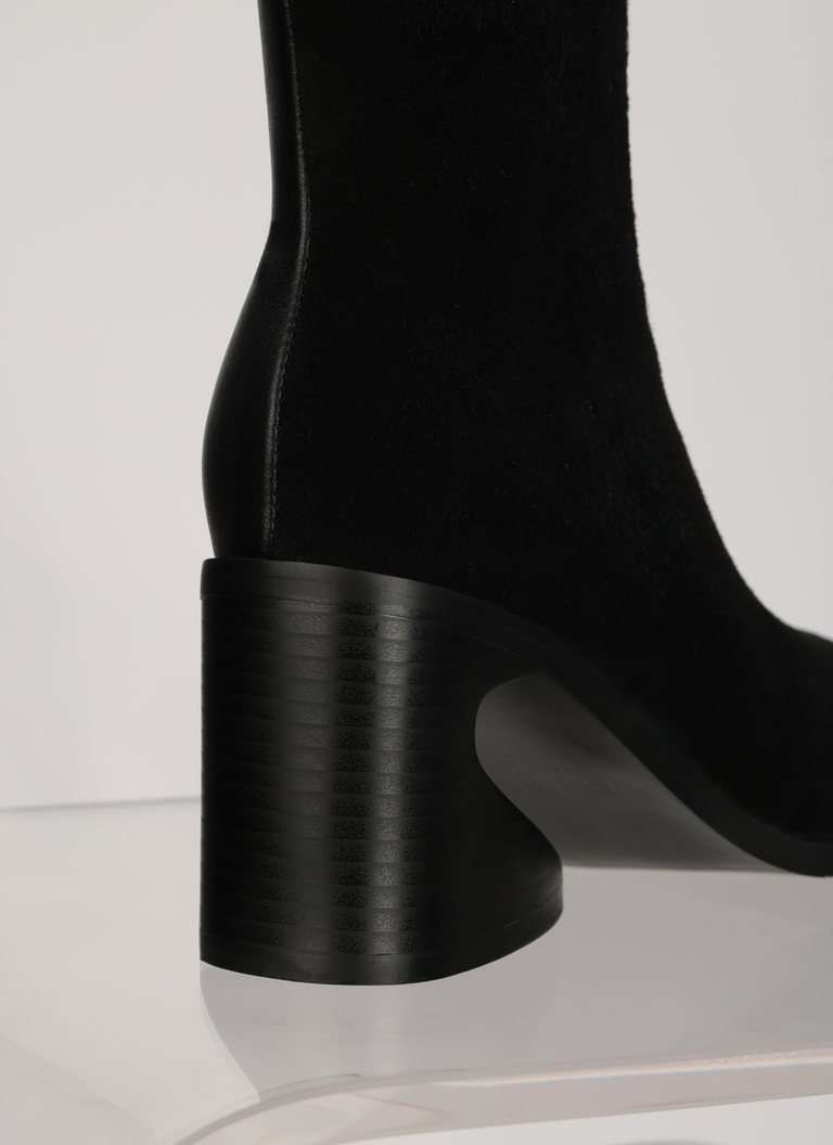 Maeve Tall Boots - Black Duo