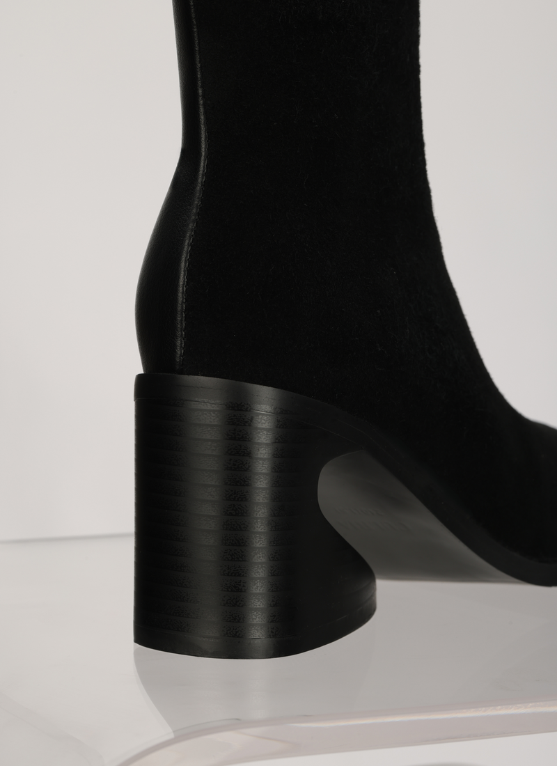 Maeve Tall Boots - Black Duo