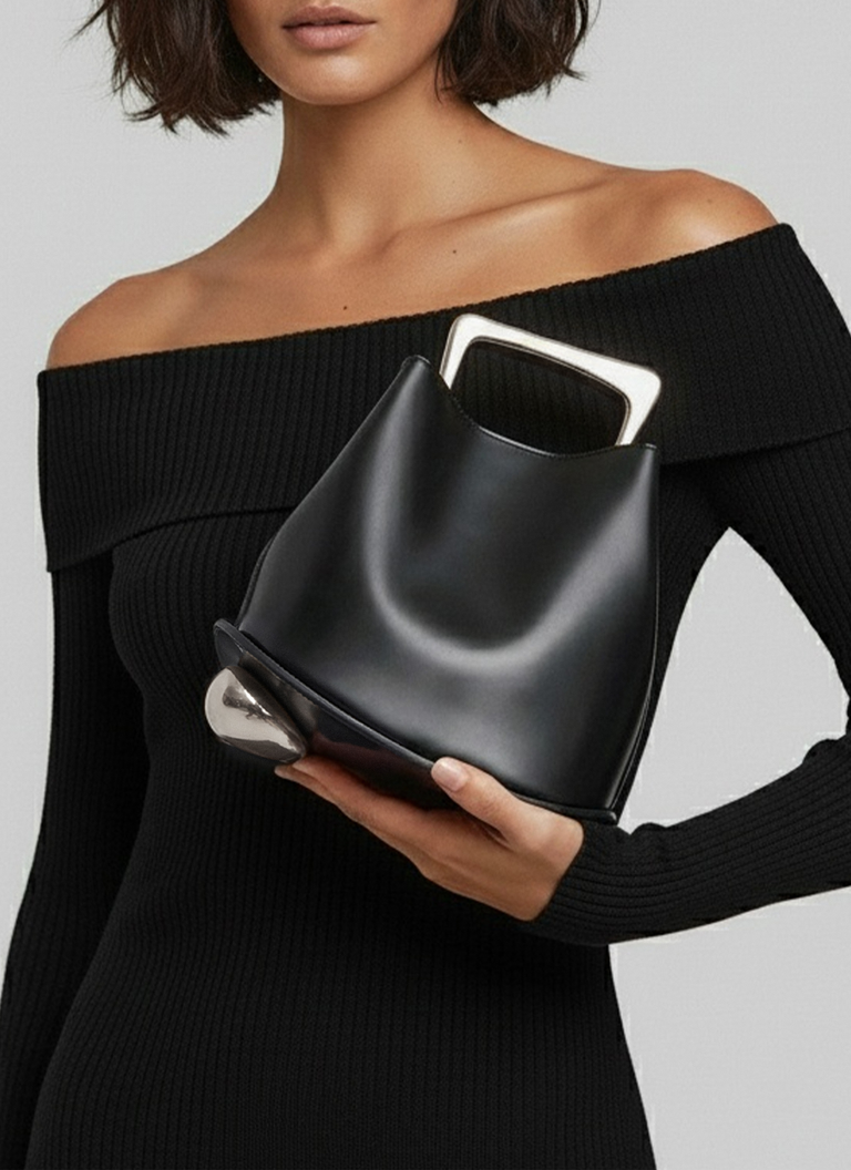 Ozzy Bag - Black & Silver