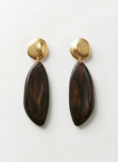 Petal Earrings - Gold