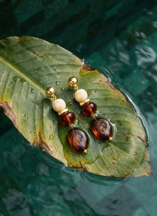 Cascade Earrings - Gold