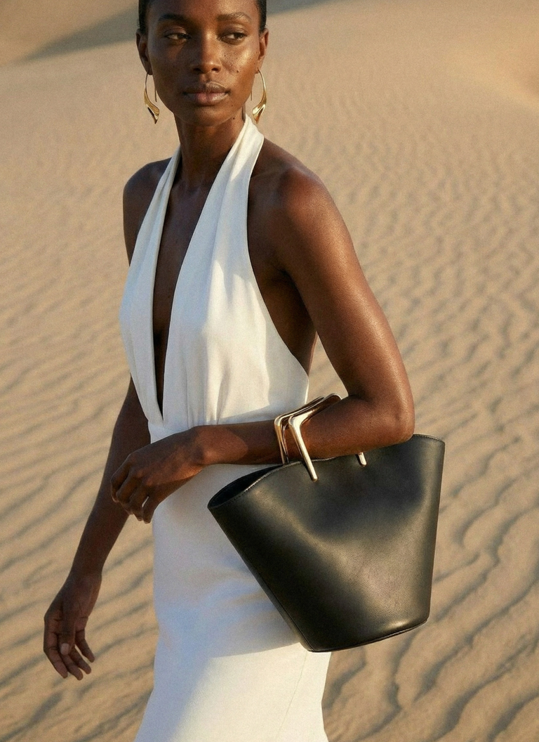 Calla Tote Bag - Black