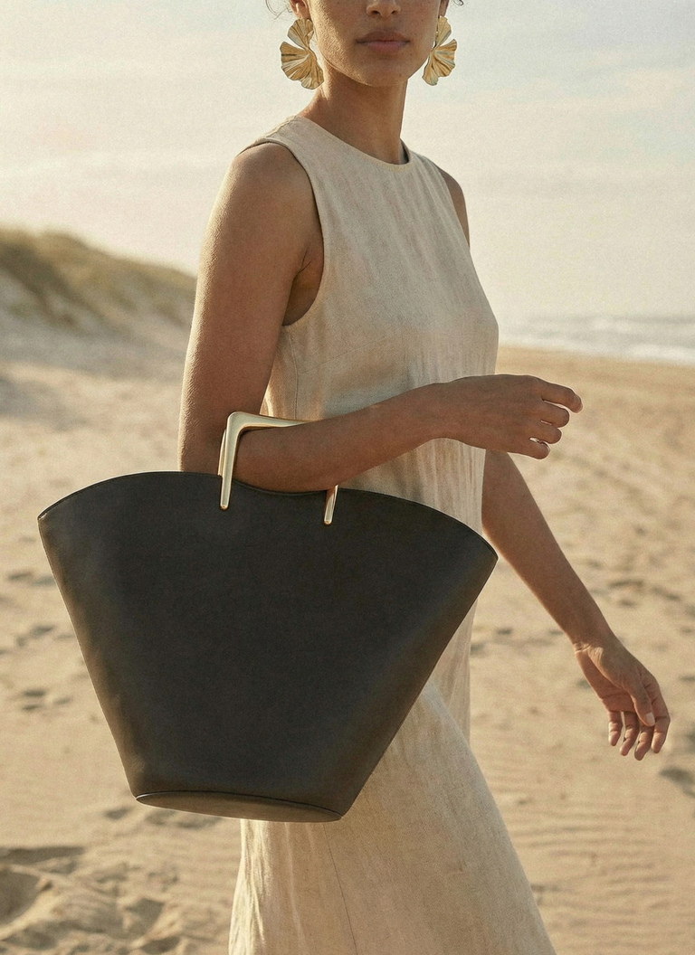 Calla Tote Bag - Brown