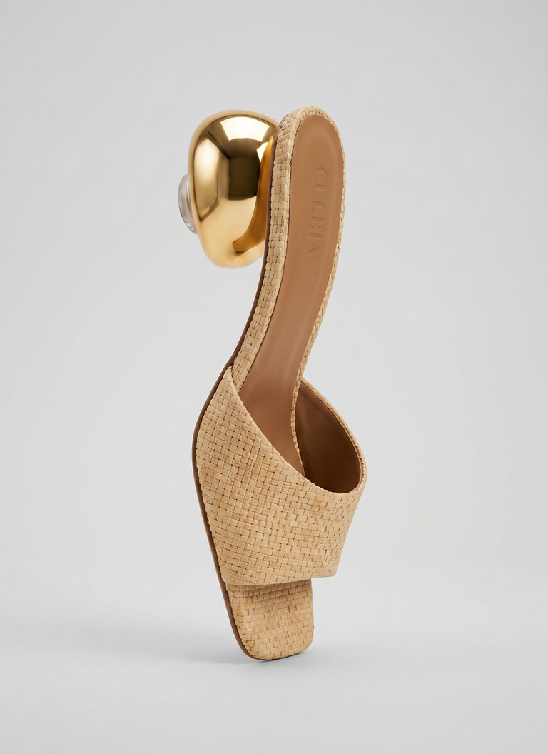 Noa Sandal - Raffia