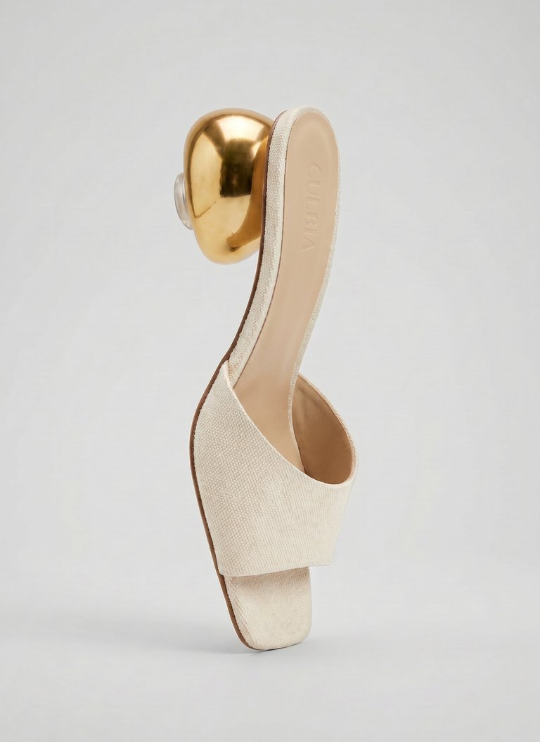 Noa Sandal - Ecru