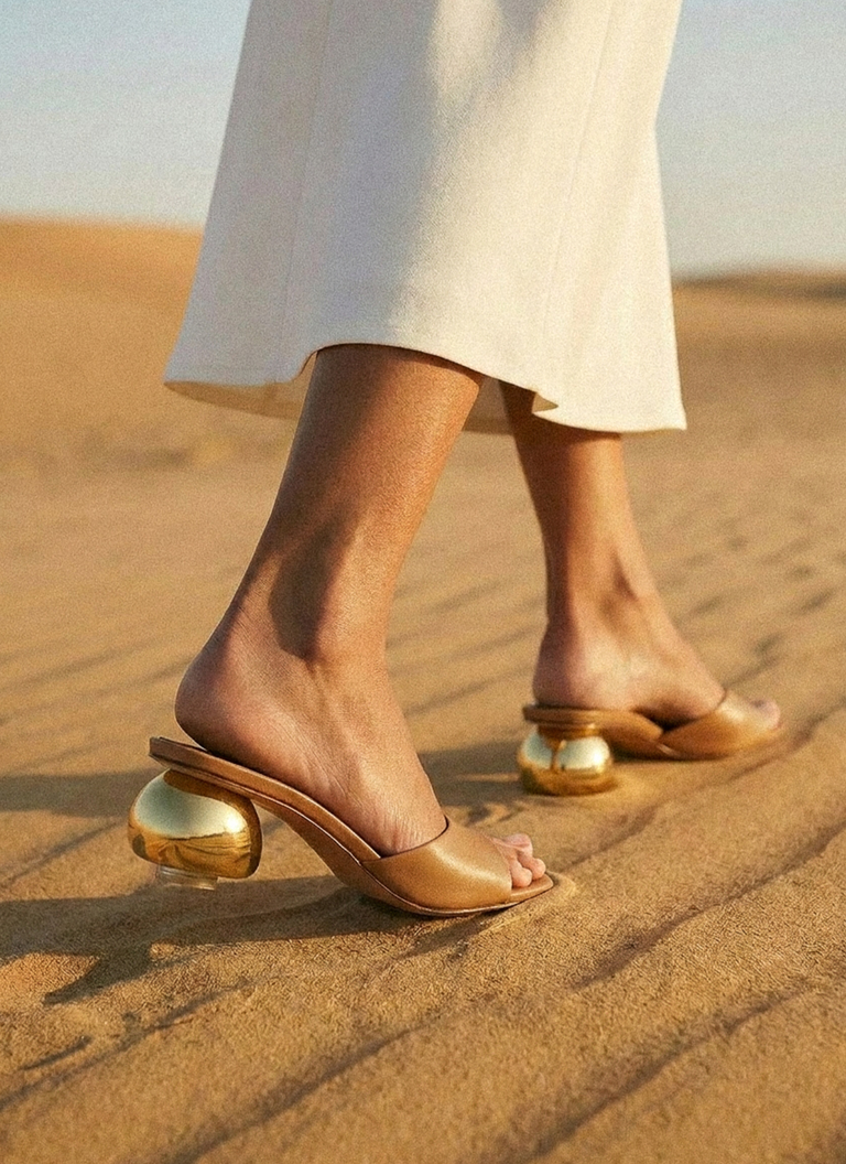 Noa Sandal - Camel
