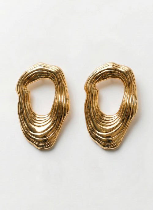 Sequoia Earrings - Gold