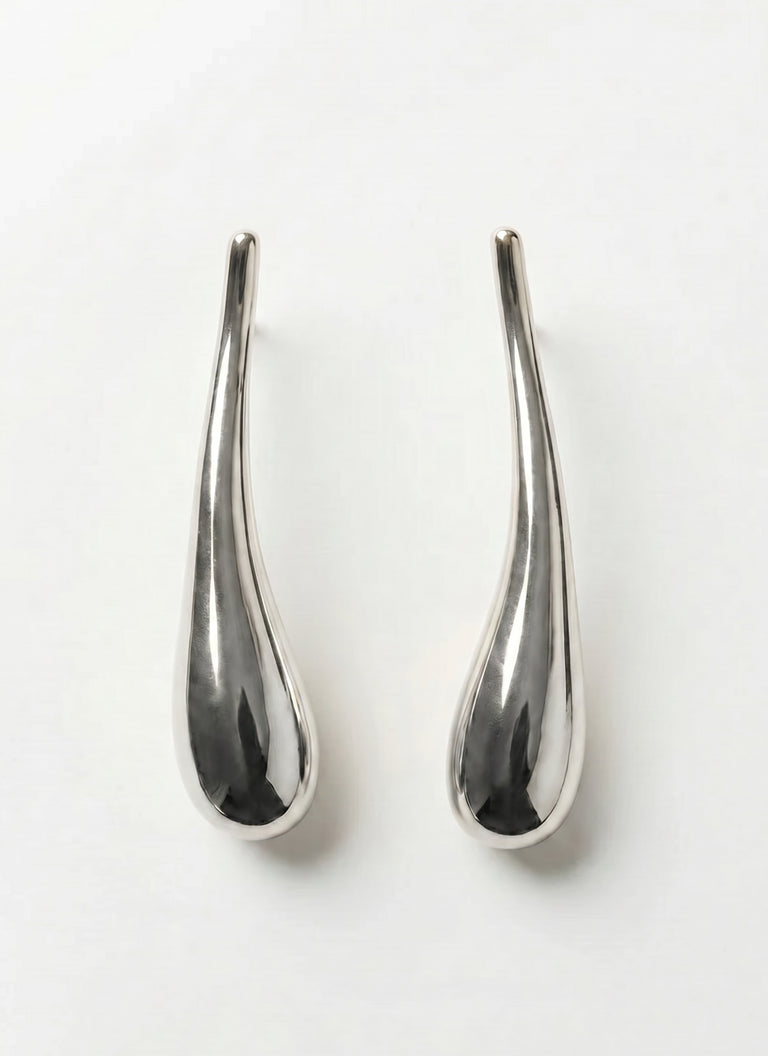 Solis Earrings - Silver
