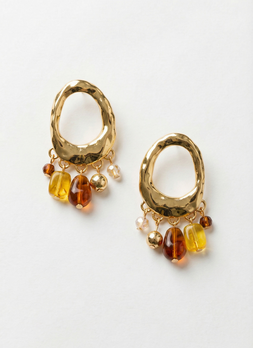 Sunset Earrings - Gold